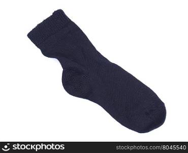 black socks on a white background