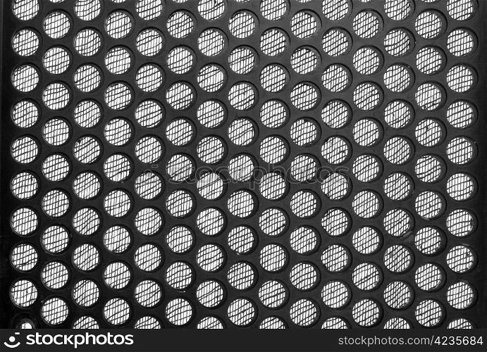 Black speaker grid texture
