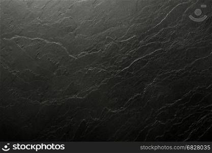 Black stone textured surface, used as background or table