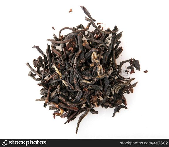 Black Tea, Called Hongcha Or Red Tea In China.