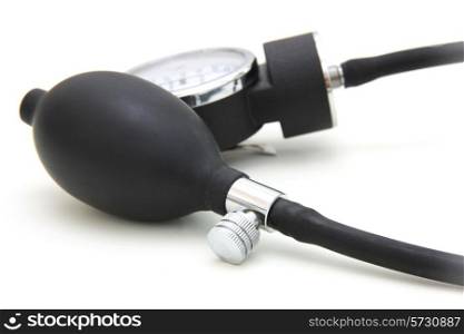 Black Tomometer Isolated on a White Background