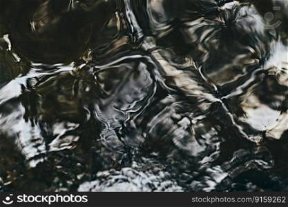 Black Transparent Clear Calm Water Surface Texture . Water Surface Texture 