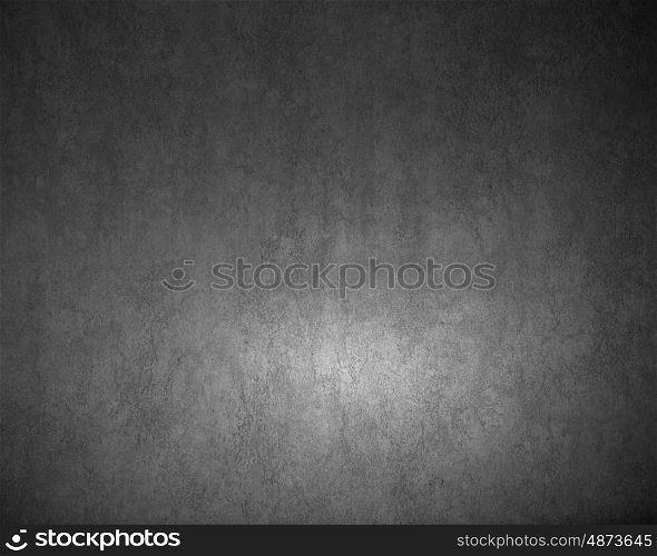 Black wall. Abstract background image of dark cement wall