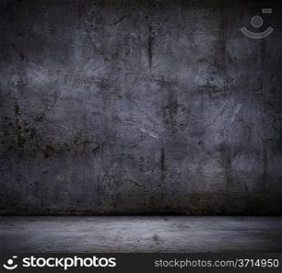 Black wall background