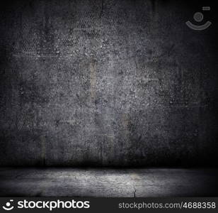 Black wall background. Black wall textured empty design. Background image