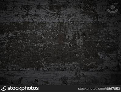 Black wall. Dark background image of black wall. Place for text
