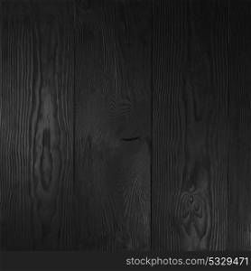 black wooden background. Square black empty pine wooden background