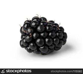 blackberry. blackberry isolated on white background