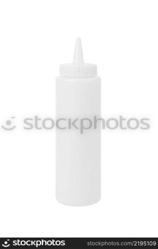 blank bottle on a white background. blank bottle