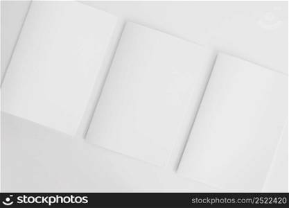 blank brochures