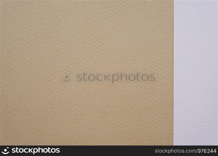Blank brown and light pink paper texture background, art and design background
