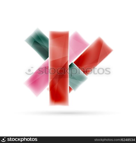 Blank colorful stripes. Business geometric style infographics background. Blank colorful stripes. Business geometric style infographics background. illustration