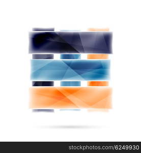 Blank colorful stripes. Business geometric style infographics background. Blank colorful stripes. Business geometric style infographics background. illustration