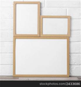 blank frame collection shelf