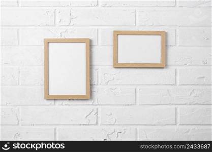 blank frame collection wall 2
