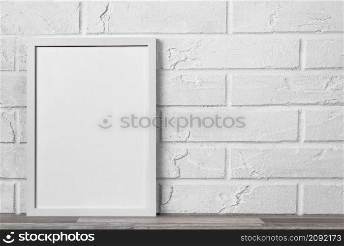 blank frame shelf