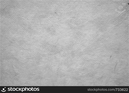 Blank gray color paper textured background, detail close up, art and design background