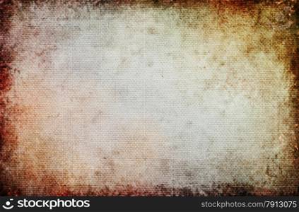 Blank Grungy Canvas Background