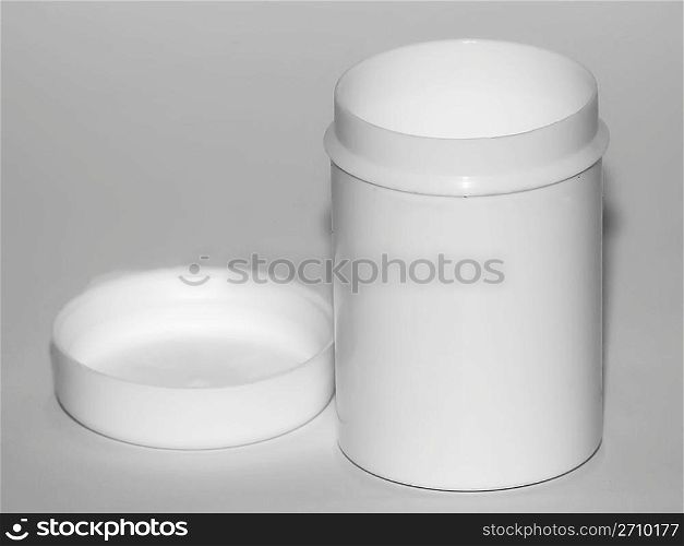 Blank Pill Container