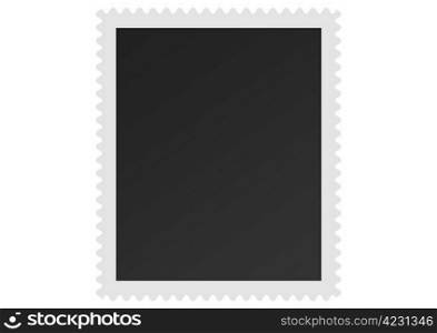 Blank Postage stamp