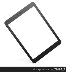 Blank slanted tablet