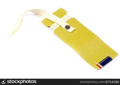 Blank tag isolated on a white backgrounds