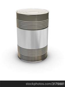Blank tin can