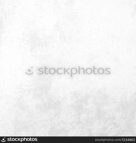 Blank white grunge cement wall texture background, banner, interior design background