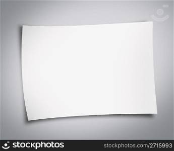 Blank White Paper Background