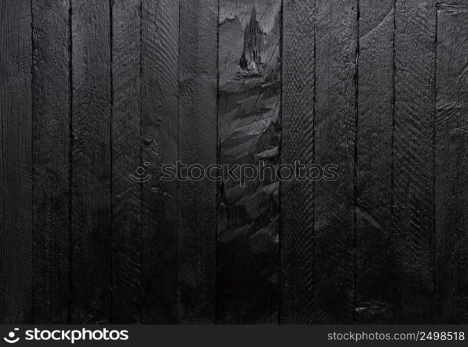 Blank wooden texture. Dark wood background. Wooden table top view flat lay.