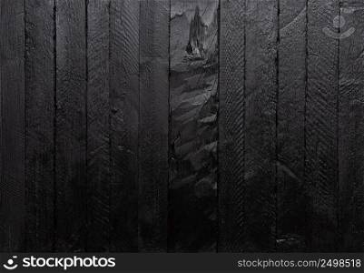 Blank wooden texture. Dark wood background. Wooden table top view flat lay.