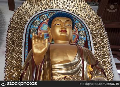 Blessing statue of Lord Buddha, China