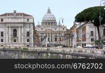 Blick auf die Altstadt in Rom