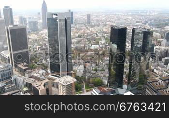 Blick auf die Stadt, Frankfurt am Main.