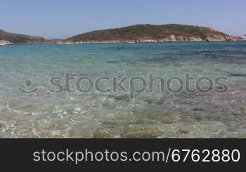Blick aufs Meer von Sardinia