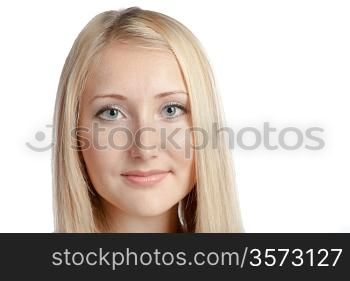 blond girl portrait