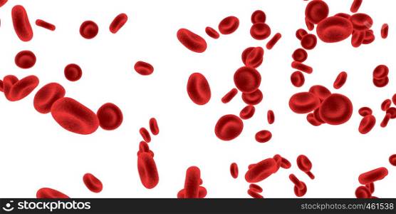 Blood Cells Circulation as a Medical Concept. Blood Cells Circulation