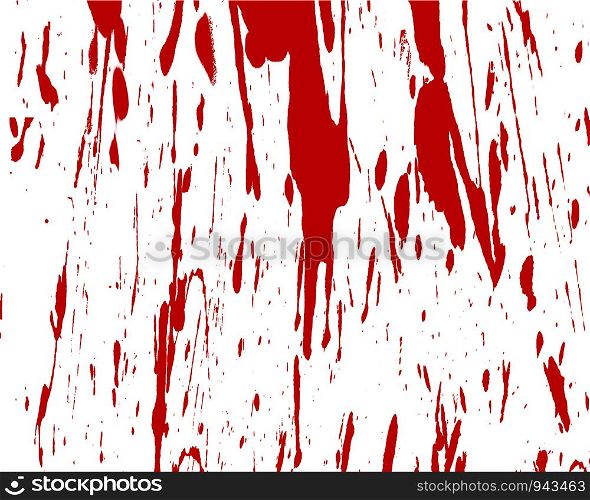 Blood splashed white background