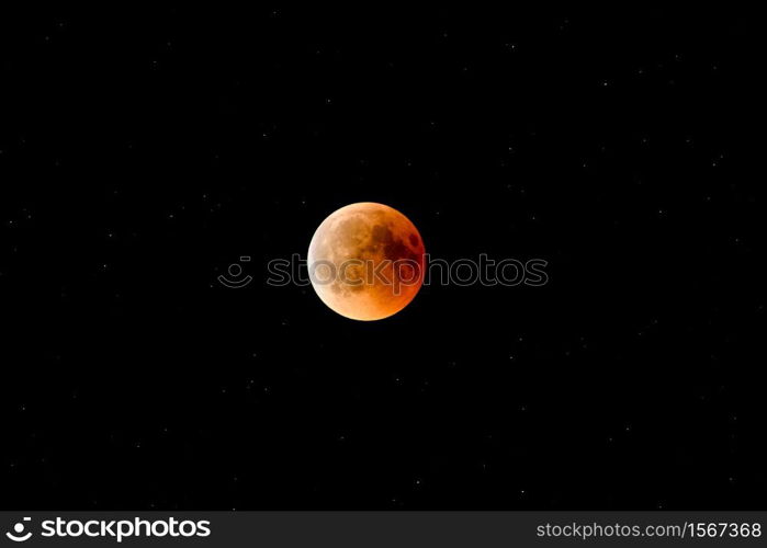 Bloody moon full eclipse 2018