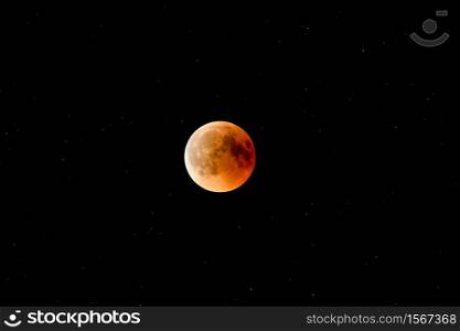 Bloody moon full eclipse 2018