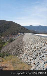 Blowering Dam, near Tumut, in New South Wales, Australia