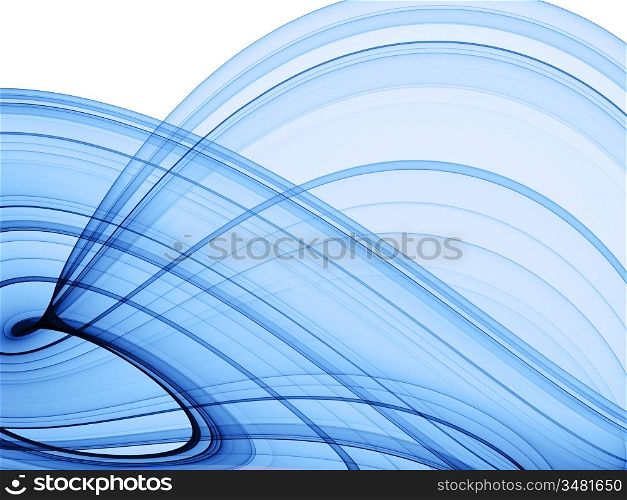 blue abstract background - high quality rendered image