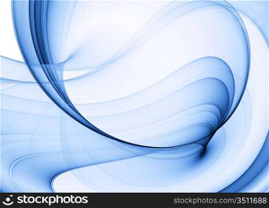blue abstract background, high quality rendered image