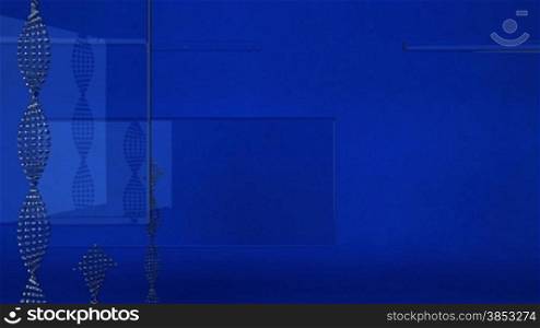 Blue abstract background, ideal for newscast - seamless loop