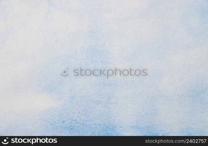 Blue abstract background in watercolor style