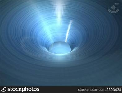 Blue Abstract Background. Power of sound
