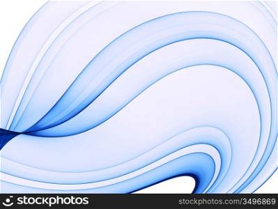 blue abstract background, rendered design element