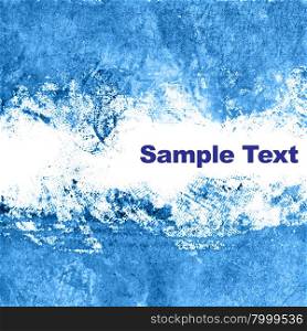 Blue abstract background with space for your own text