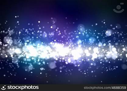blue abstract light background. Blue colour bokeh abstract light background. Illustration