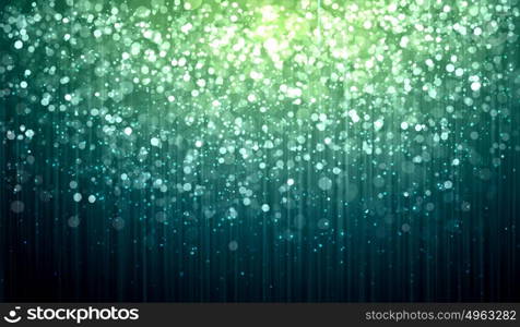 blue abstract light background. Blue colour bokeh abstract light background. Illustration